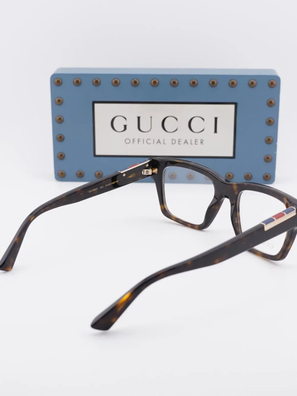Gucci GG1889O 002 Square Eyeglasses 51mm - Havana